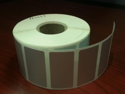 Matt Silver Polyester 55x15mm PP labels