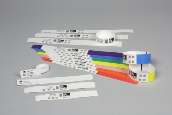 Zebra Z-Band Direct Wristband case in YELLOW