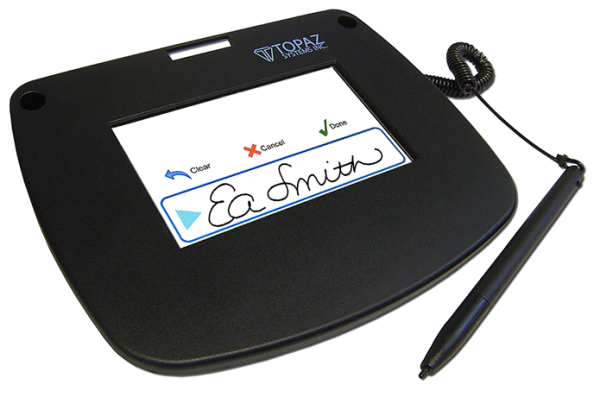 Topaz SL LCD Color 4.3 HID-USB Backlit