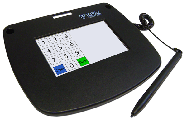Topaz SL LCD Color 4.3 HID-USB Backlit - Image 4