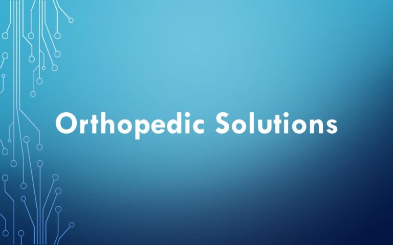 Orthopedic Solutions