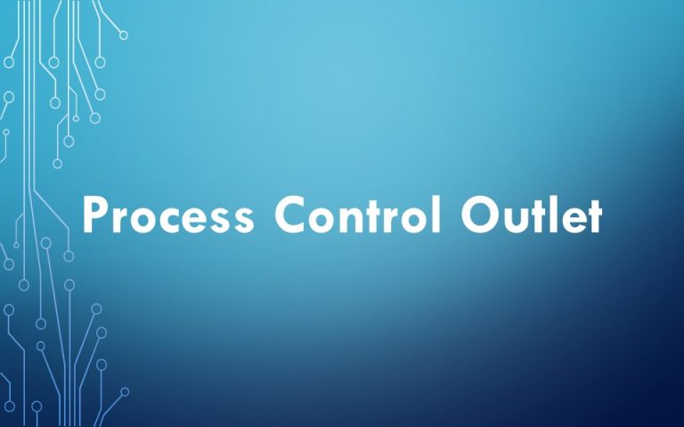 Process Control Outlet