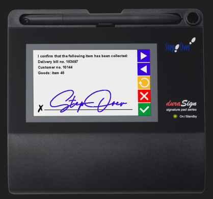 StepOver DuraSign Pad 4.3